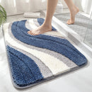 GobekUsa Absorbent Water Bathroom Mat: Soft, Quick-drying, Anti-slip Large Bath Rug