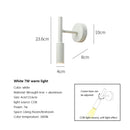 GobekUsa LED Wall Lamp Reading Light Adjustable Rotation Bedroom Spotlight