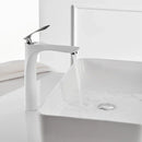 GobekUsa Gold Chrome Finish Brass Basin Faucet Hot Cold Water Mixer
