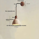 GobekUsa LED Yellow Travertine Stone Wall Lamp - Nordic Modern Stair Light