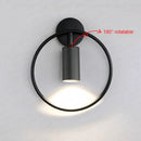 GobekUsa Brass Ring LED Wall Light for Home Decor and Ambiance