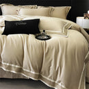 GobekUsa 1000TC Luxury Embroidery Bedding Set - Full/Queen/King 4Pcs