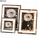 GobekUsa Golden Shell Photo Frame for Family Portrait Nightstand Decoration