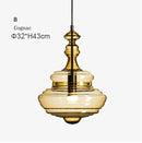 GobekUsa Glass Chandelier: Modern Art Dining Room & Living Room Decor Lighting