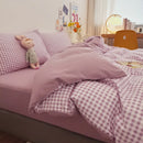 GobekUsa Cotton Quilted Duvet Cover Soft Comforter Skin-Friendly Bedclothes