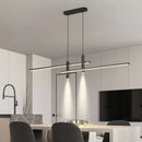 Modern Black or Gold Dimmable LED Pendant Light