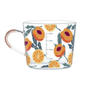 GobekUsa 500ml Glass Mug with Handle and Scale for Breakfast Milk at Home or Office