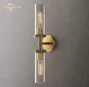 GobekUsa Knurled Linear Glass Sconce LED Wall Lamp for Modern Lighting Décor