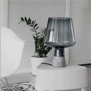 GobekUsa Leimu Amber Glass Table Lamp: Modern Nordic Design for Bedroom Living Room Decor