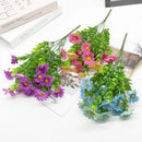 GobekUsa Daisy Bouquet Green Plant Synthetic Flowers Set for Home Decor & Weddings