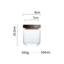 GobekUsa Glass Hermetic Storage Jars with Airtight Lids