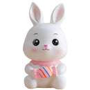 GobekUsa Bunny Piggy Bank Money Box Kids Saving Toy - Cute Easter Rabbit Figurine