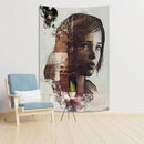 GobekUsa Lasts of Us Tapestry: Bohemian Psychedelic Wall Cover & Home Décor Blanket