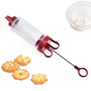 GobekUsa Cookie Cream Cake Press Decorating Kit Butter Syringe Pastry Baking Tools