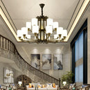 GobekUsa Chinese Style Chandelier: Modern, Simple & Elegant Lighting for Living Room, Dining Room & Bedroom