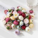 GobekUsa Artificial Flowers Wedding Christmas Decoration Home Scrapbooking Bridal Accessories