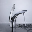 GobekUsa Brass Basin Faucet: Hot & Cold Water Mixer for Bathroom Vanity Sink