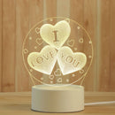 GobekUsa 3D Acrylic Night Lamp | Boys Girls Gift Decor Bedroom Table Light