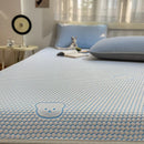 GobekUsa Cooling Ice Bean Sheet Set: Breathable Rayon Mat & Pillowcases for Summer Bed