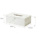 GobekUsa Beige Travertine Marble Bathroom Set - Soap Dispenser Toothbrush Holder Tissue Box