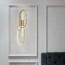 GobekUsa Gold LED Wall Sconce Dimmable Lighting Fixture Polished Steel Modern Luminarias