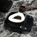 GobekUsa Ceramic White Dose Trays & Tea Spoon Set
