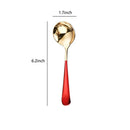 GobekUsa 304 Stainless Steel Small Gravy Ladle - 21cm/8.1inch | Dishwasher Safe Sauce Spoon
