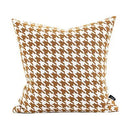 GobekUsa Geometric Jacquard Cushion Cover | Modern Light Luxury Pillowcase | Decorative Home Accent