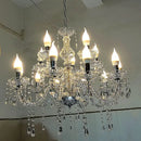 GobekUsa Crystal Light Road Guide Wedding Hall Candle Light European style Pendant