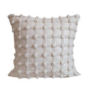 GobekUsa French Cream Bubble Decorative Cushion Cover - Luxury Handmade Throw Pillow Case