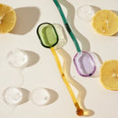 GobekUsa Glass Spoon Dessert Teaspoon Creative Coffee Spoon Set for Ice Cream