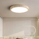 GobekUsa Ellipse Stone LED Ceiling Light Natural Travertine Lamp Plafon