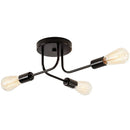 GobekUsa Industrial Chandelier: Modern Wrought Iron LED Ceiling Lamp for Home Decor