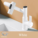 GobekUsa LED Bathroom Basin Faucet 360 Rotation Mixer Sink Tap with Multifunction Stream Sprayer