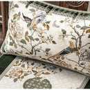 GobekUsa Dream Floral Birds Print Oriental Cushion Covers for Luxury Sofa