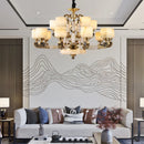 GobekUsa Chinese Jade Chandelier: Modern Living Room & Restaurant Décor