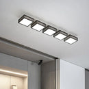 GobekUsa Black White LED Ceiling Lights Modern Minimalist Bedroom Study Lighting Fixtures