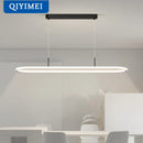 GobekUsa LED Pendant Light for Dining Table Kitchen Home Decoration Indo Lighting Lustre White Black Fixture Hanging Lamp