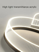 GobekUsa LED Chandelier: Modern Luxur Ceiling Lighting for Living Room, Bedroom, Kitchen, Study