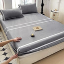 GobekUsa Japanese Style Thick Fitted Sheet for Queen/King Bed