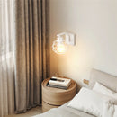 GobekUsa Iron White Cage Wall Lamp for Modern Indoor Lighting