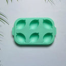 GobekUsa 6-Cavity Lemon Shape Silicone Cake Mold for DIY Baking and Decorating