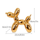 GobekUsa Ceramic Balloon Dog Statue Handmade Sculpture Modern Living Room Decor