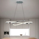 GobekUsa LED Chandelier Dining Kitchen Living Room Electroplated Upholstery Light