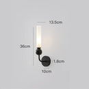 GobekUsa Copper Wine Corridor Wall Lamp for TV Background & Bedside, Marble Finishes