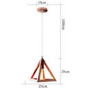 GobekUsa Industrial Retro Loft LED Pendant Light for Home Living Room Kitchen