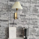 GobekUsa LED Origami Wall Lamp Rotatable Pole Light for Bedroom & Living Room