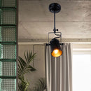 GobekUsa Industrial Retro Ceiling Lamp American Loft Style E27 for Home Decor