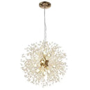 GobekUsa Crystal Dandelion Pendant Lights for Chic Home Decor