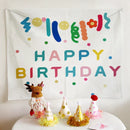 GobekUsa Birthday Wall Tapestry Decoration Party Bedroom Hanging Cloth